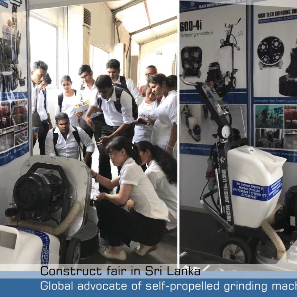 construir exposição 2018 no Sri Lanka