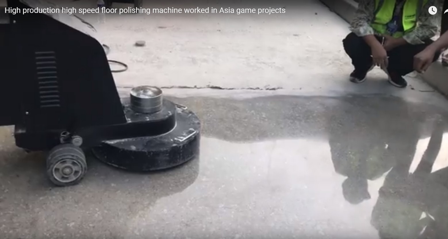 máquina de polimento de piso de alta velocidade de alta qualidade